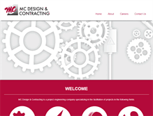 Tablet Screenshot of mcdesign.co.za